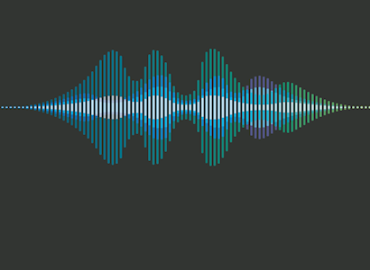 Audio waveforms.